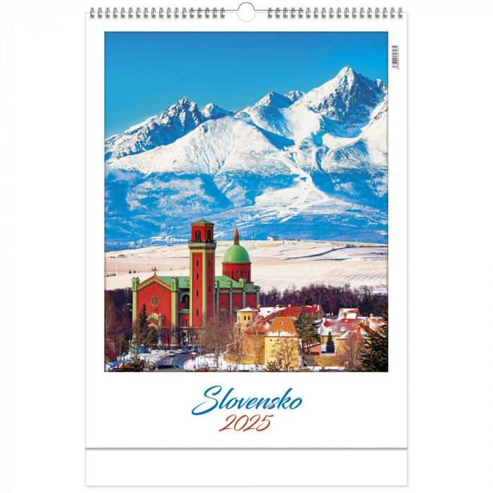 Kalendár nástenný 2025 Slovensko Kalendár nástenný 2025 Slovensko