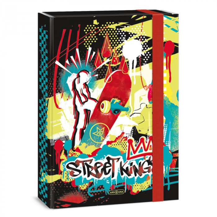 Školský box na zošity A4 Street Kings