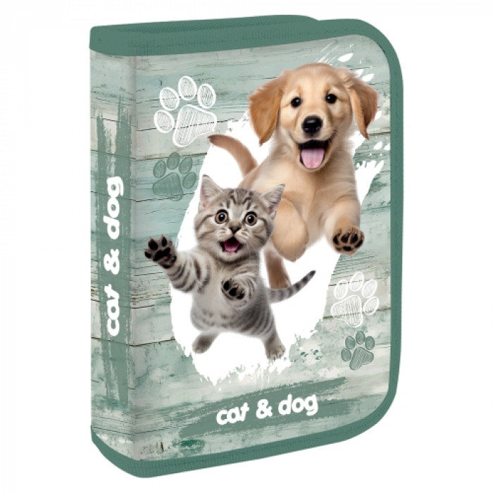 Peračník 1 zipsový Cat Dog