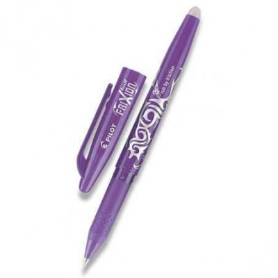 Gumovacie pero PILOT Frixion Ball fialové