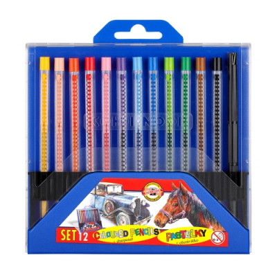 Sada mechanických pasteliek 12 ks