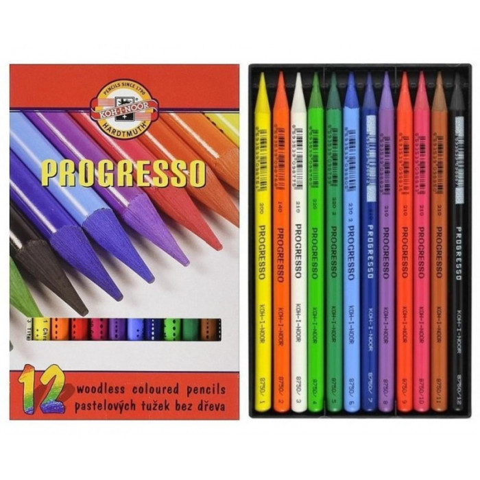 Pastelky PROGRESSO 12