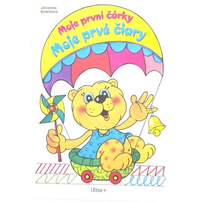 Omaľovánka Moje prvé čiary A5 Omaľovánka Moje prvé čiary A5