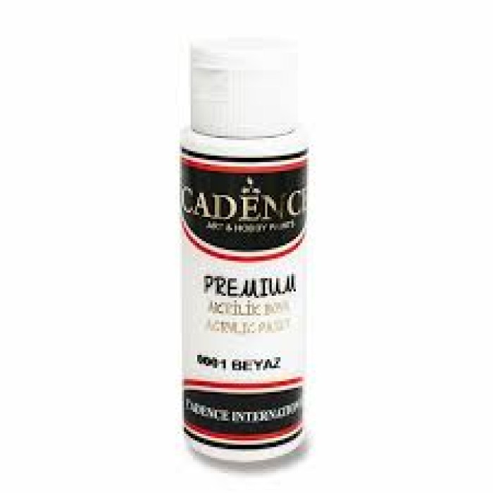 Akrylová farba Cadence biela