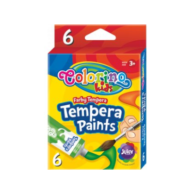 Temperové farby Colorino 6ks