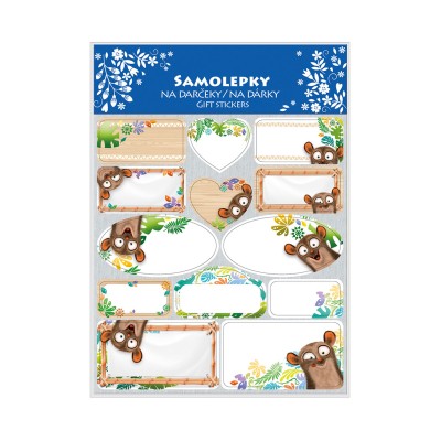 Samolepky na darčeky