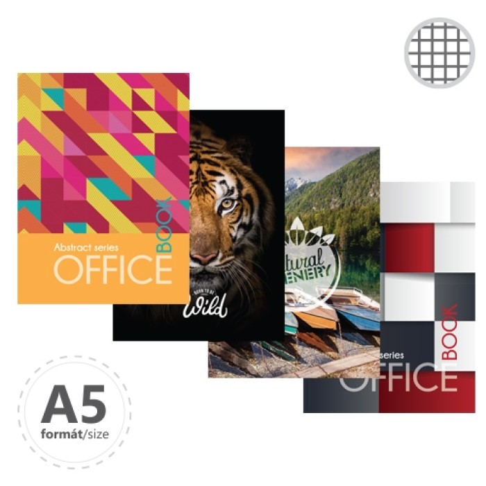 Záznamová kniha A5 96 štvorčeková