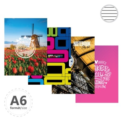 Záznamová kniha A6 96L 