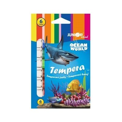 Temperové farby JUNIOR OCEAN WORLD