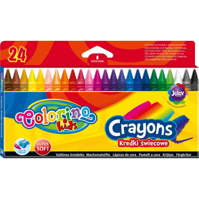 Voskovky COLORINO 24ks