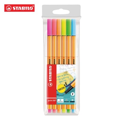 Liner Stabilo Point 88 6ks Neon