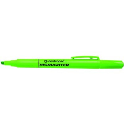 Zvýrazňovač Centropen 8722 zelený